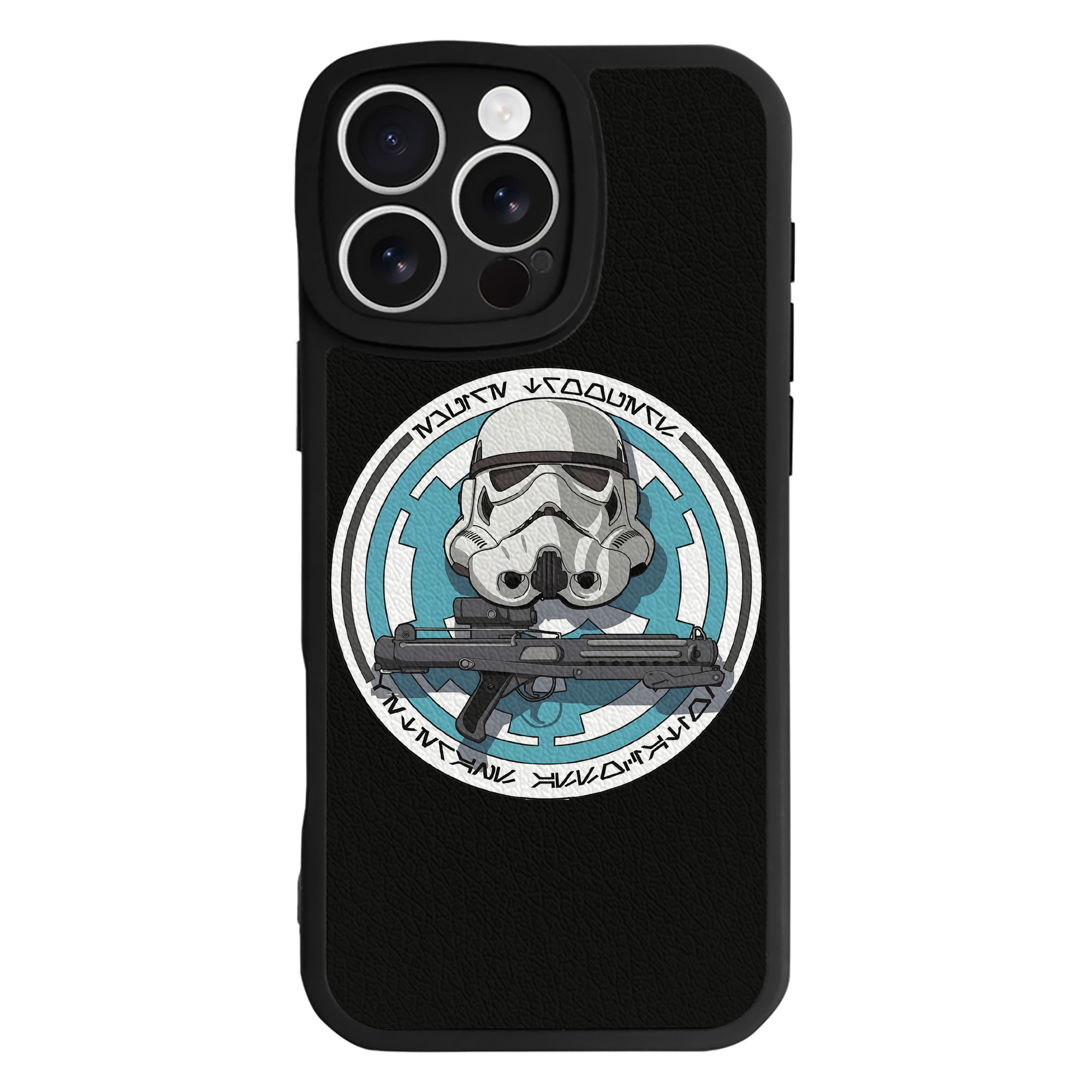 （画像用） スター・ウォーズ Star Wars 【iPhone 16シリーズ対応】シリコンスマホケース（レザー調） 材質：シリコン